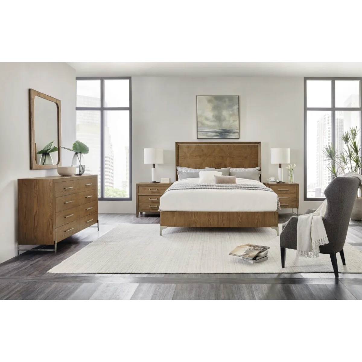 Chapman Eight-Drawer Dresser Dressers Brown 8