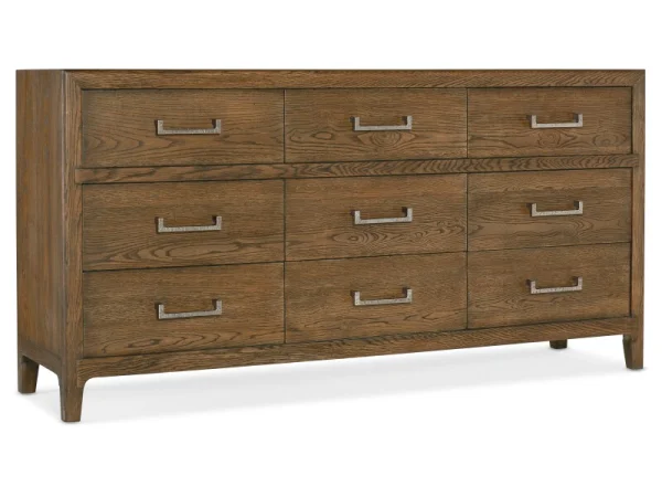 Chapman Nine-Drawer Dresser Dressers Brown