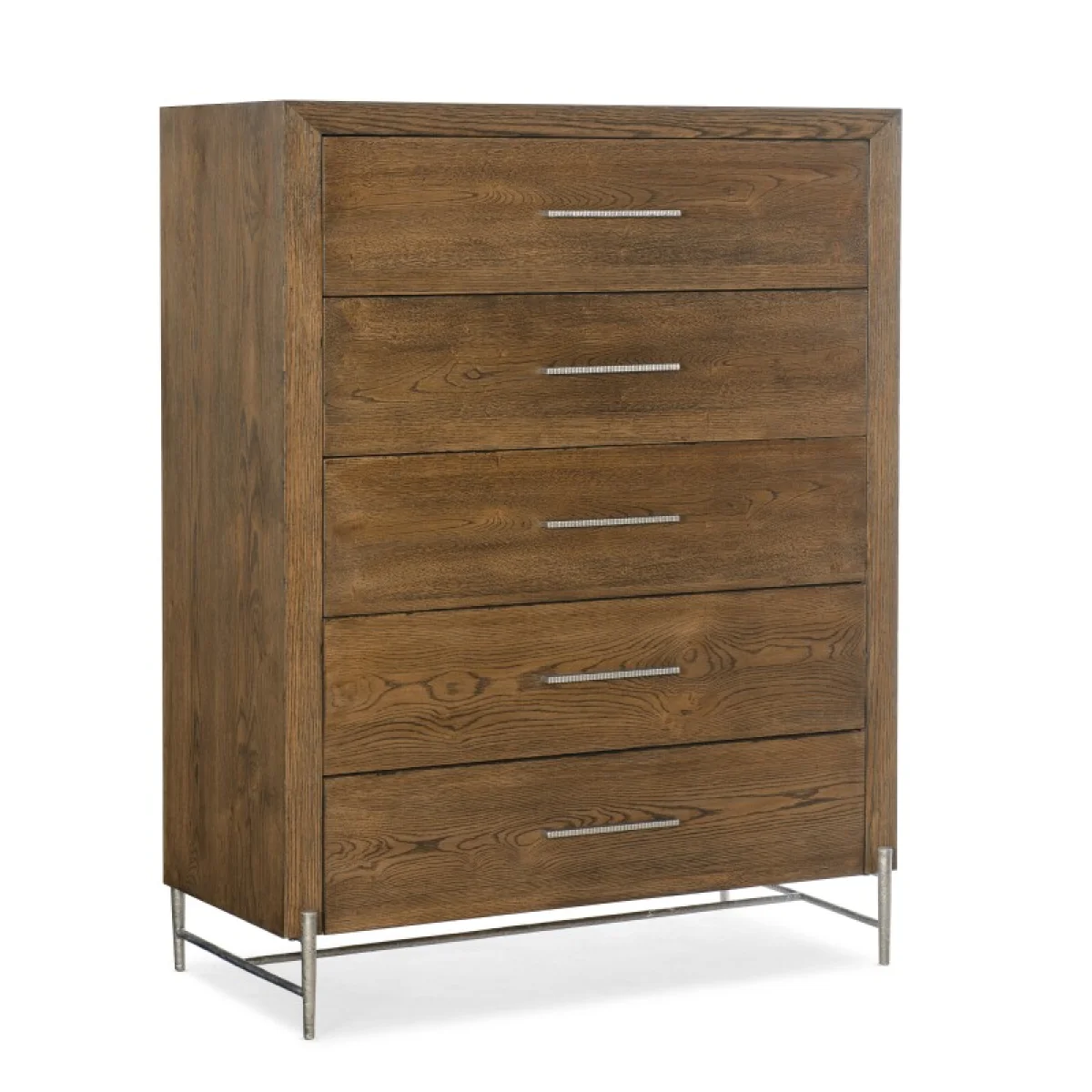 Chapman Five-Drawer Chest Chests Brown 4