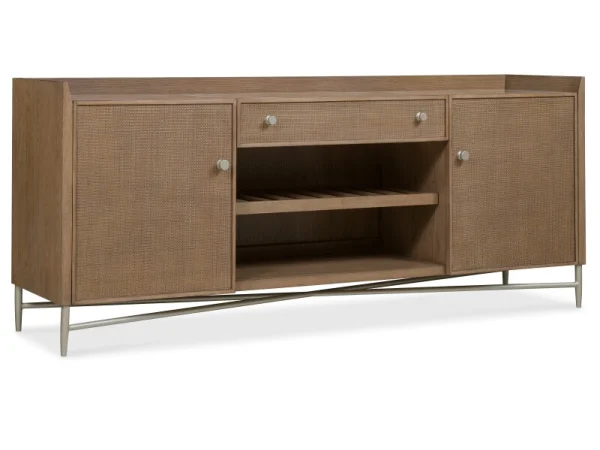 Sonnet Credenza Office Storage Brown