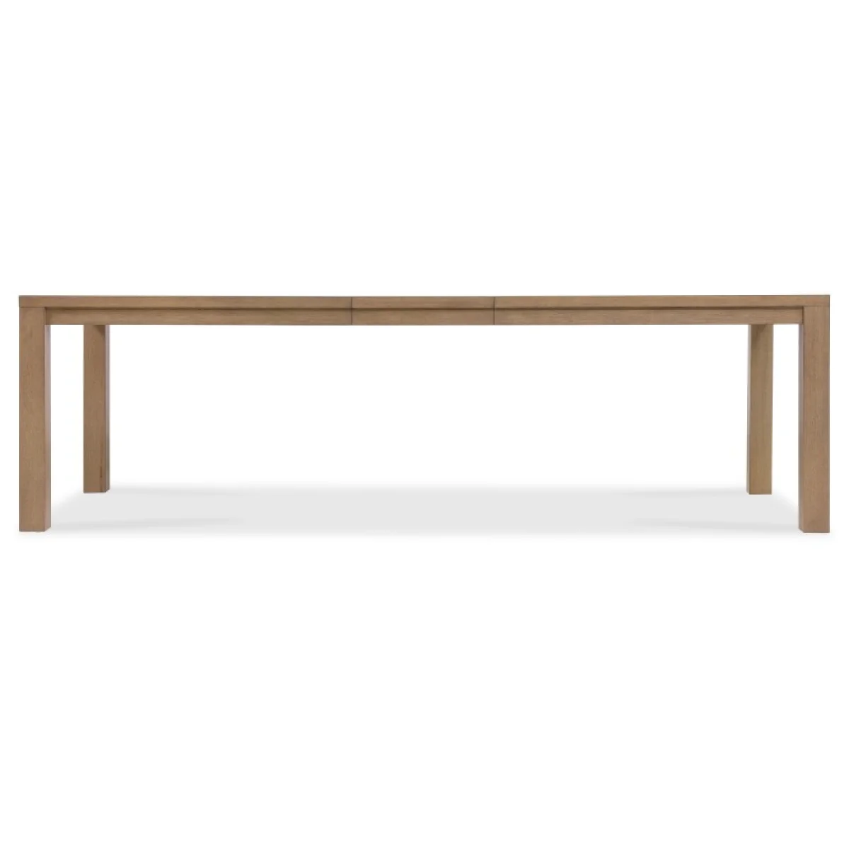 Sonnet Rectangle Dining Table with One 18-inch Leaf Dining Tables Brown 8