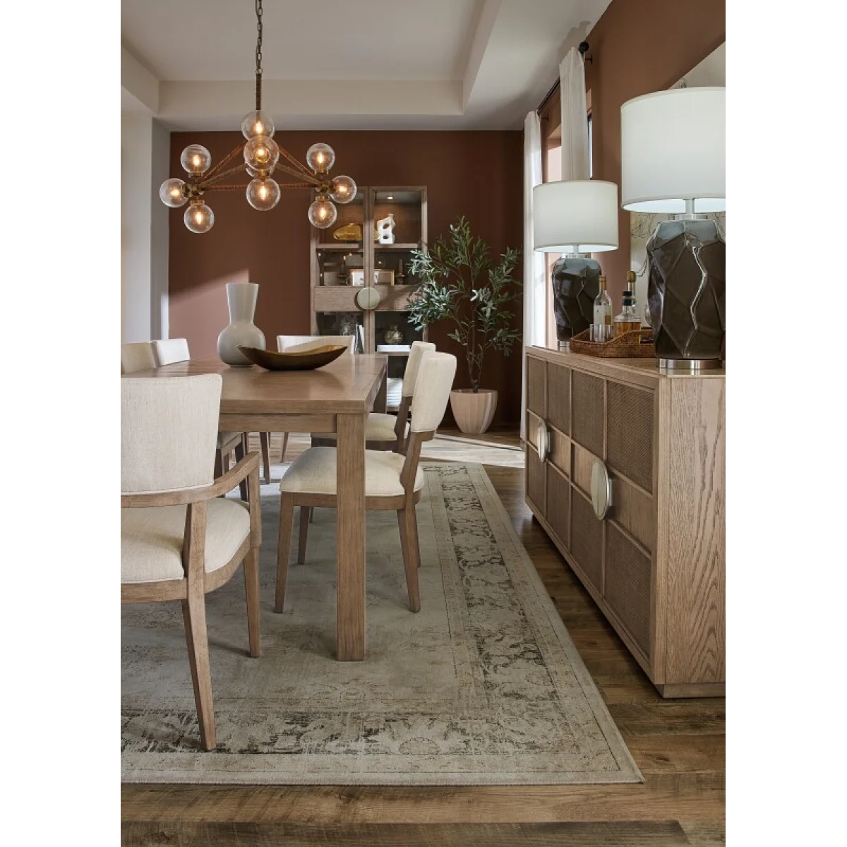 Sonnet Dining Credenza Dining Storage Brown 13