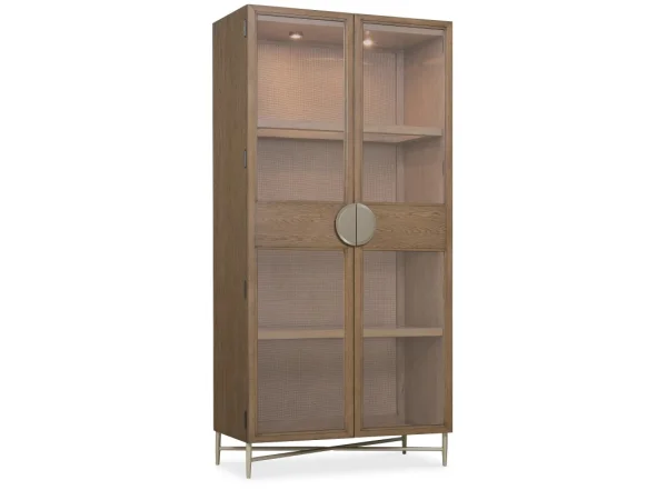 Sonnet Display Cabinet Dining Storage Brown
