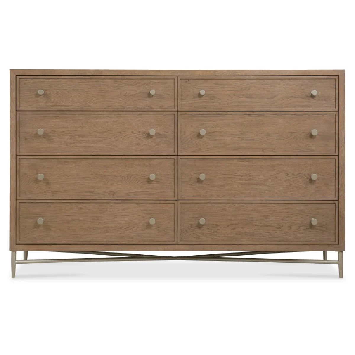 Sonnet Eight-Drawer Dresser Dressers Brown 7
