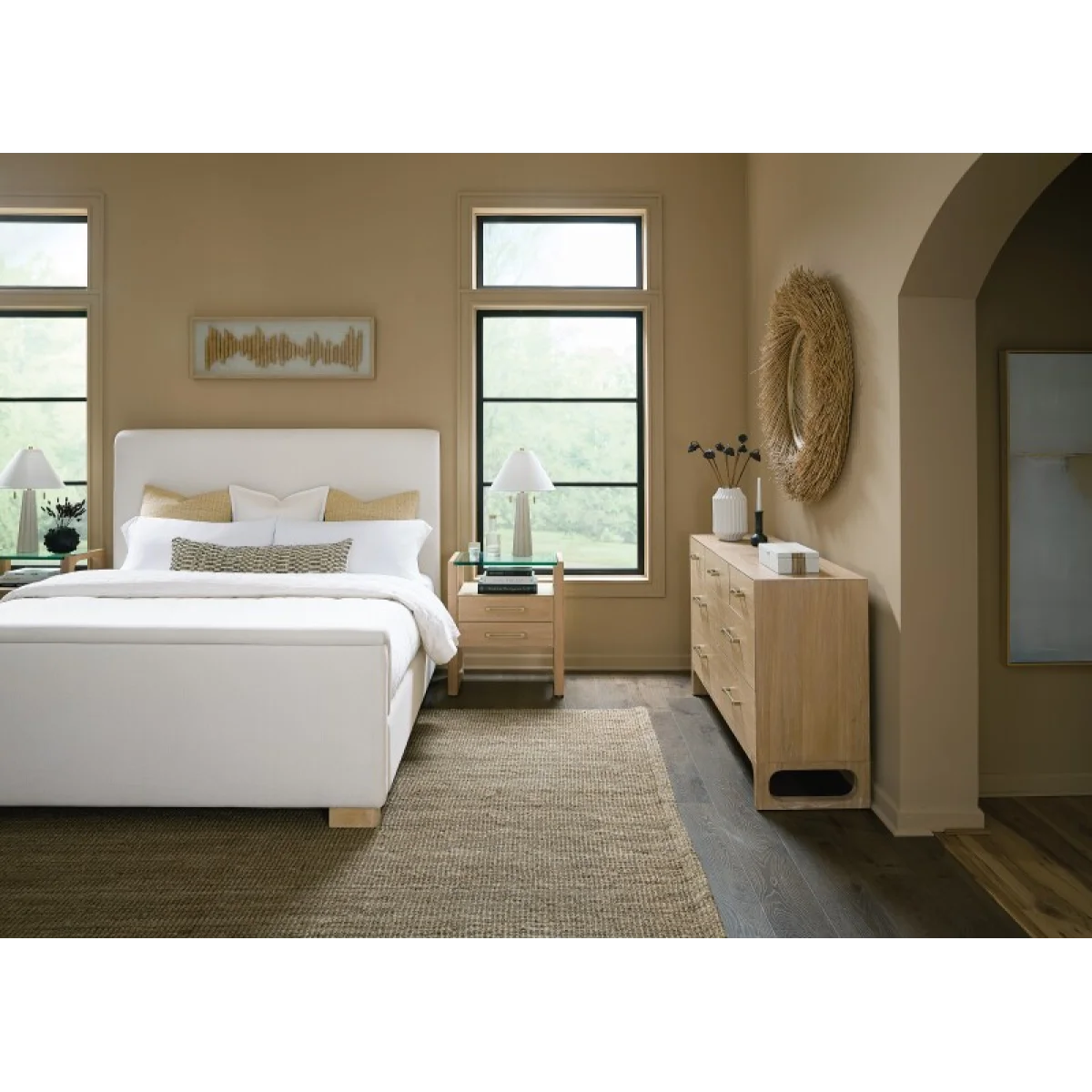 Banyon Bay Queen Upholstered Bed Beds Beds 8