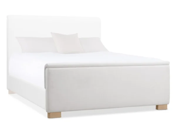 Bedroom Banyon Bay 5/0 Upholstered Footboard Bed Parts Bed Parts
