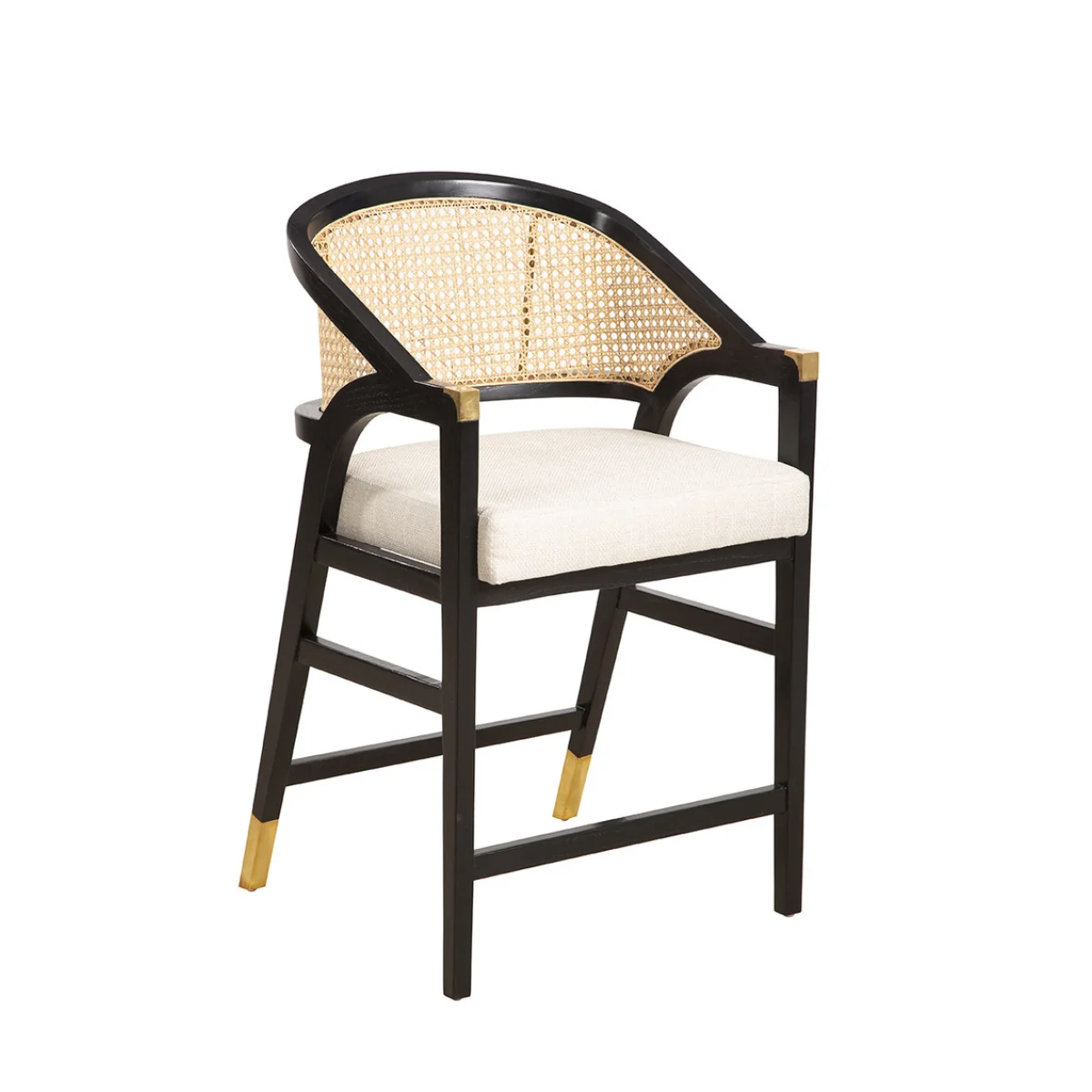 Black Royce Counter Stool Barstools Barstools 4