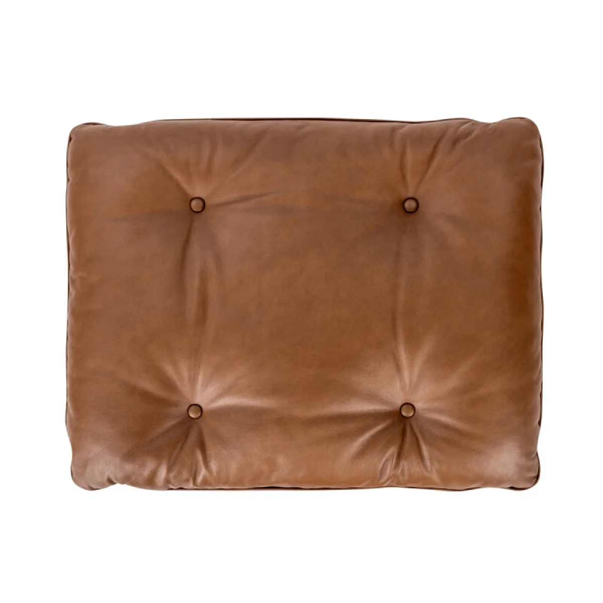 Haven Upholstered Ottoman White Ottomans & Poufs Brown 8