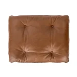 Haven Upholstered Ottoman White Ottomans & Poufs Brown 16