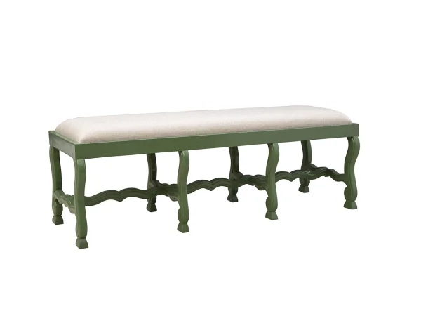 Green Romeo Bench Chairs & Benches Chairs & Benches