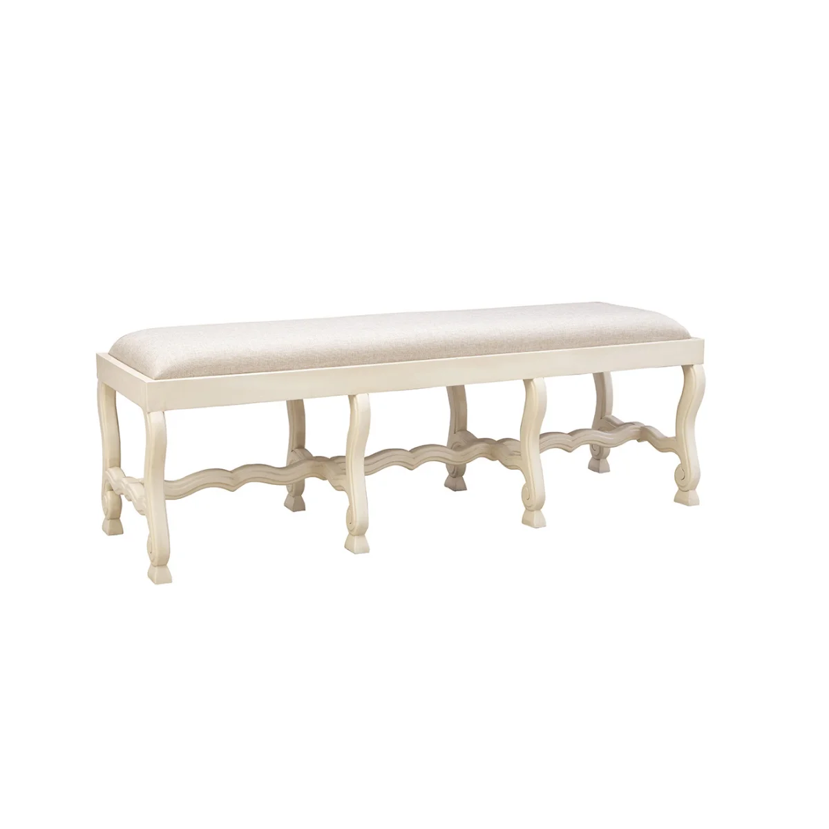 Cream Romeo Bench Chairs & Benches Chairs & Benches 4