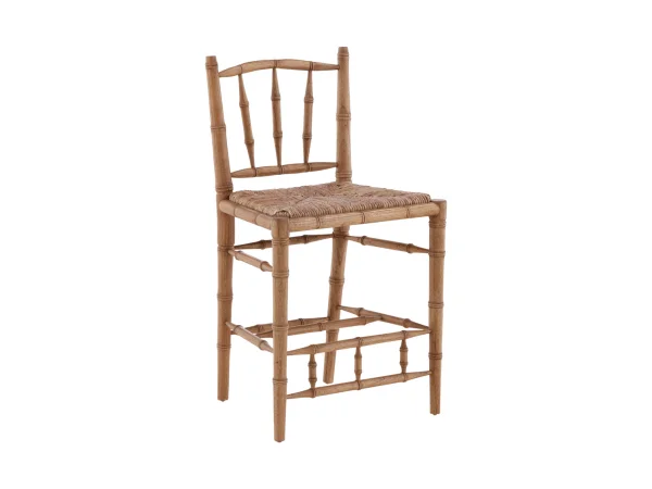 Natural Bamboo Counter Stool Barstools Barstools