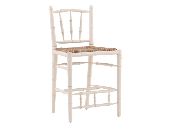 Cream Bamboo Counter Stool Barstools Barstools