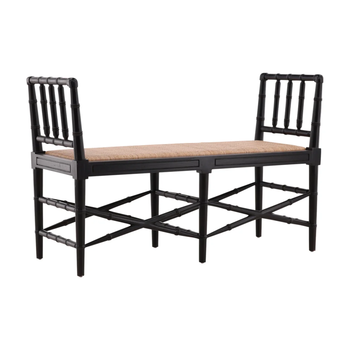 Black Palm Bench Chairs & Benches black 4