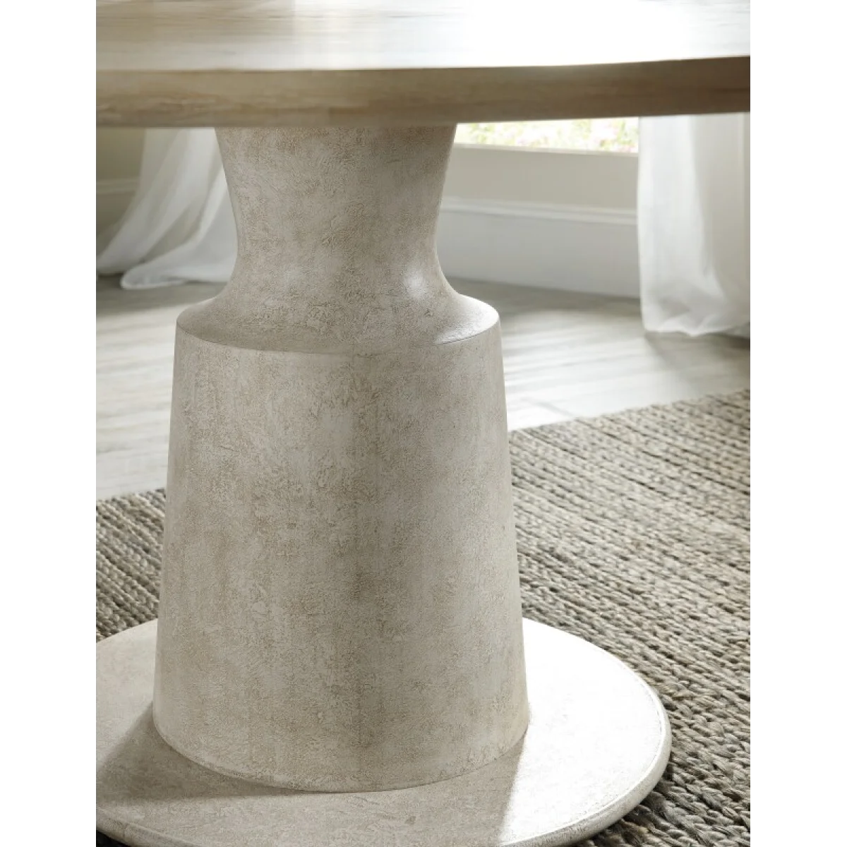 Cascade Pedestal Dining Table Dining Tables Brown 7