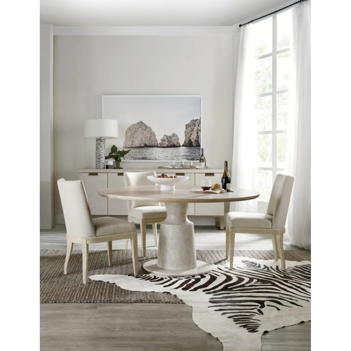 Cascade Upholstered Side Chair Chairs & Benches Beige 8