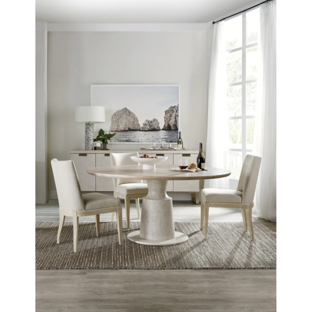 Cascade Upholstered Side Chair Chairs & Benches Beige 10