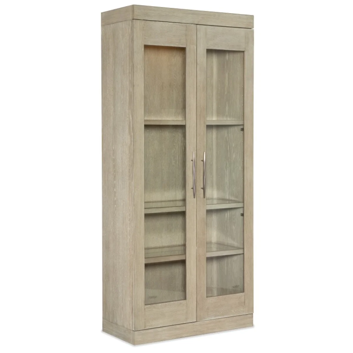 Cascade Display Cabinet Dining Storage Brown 4