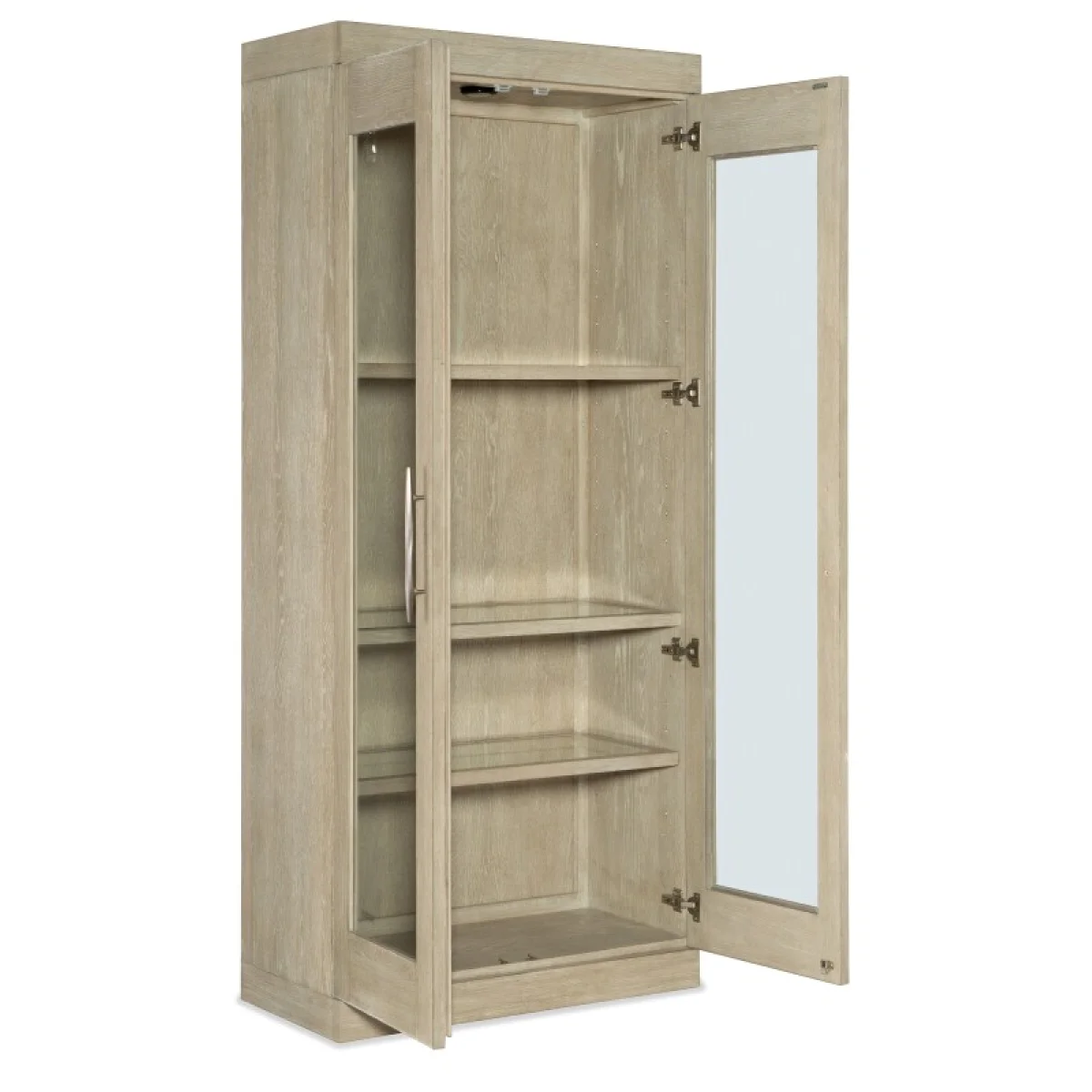 Cascade Display Cabinet Dining Storage Brown 8