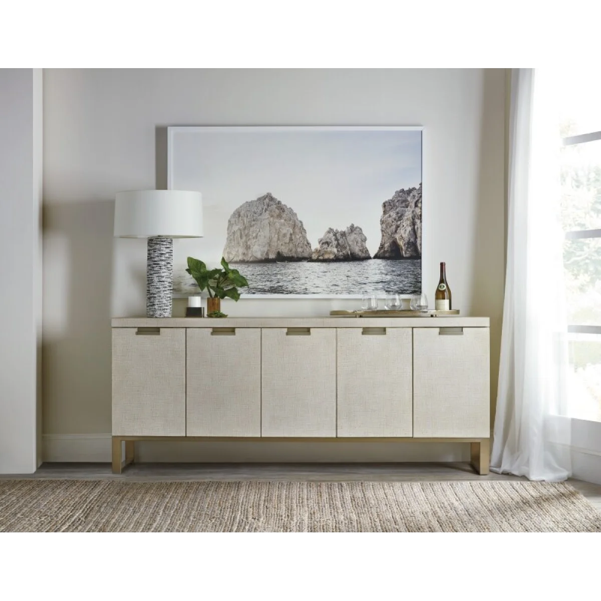Cascade Server Dining Storage Cream 9