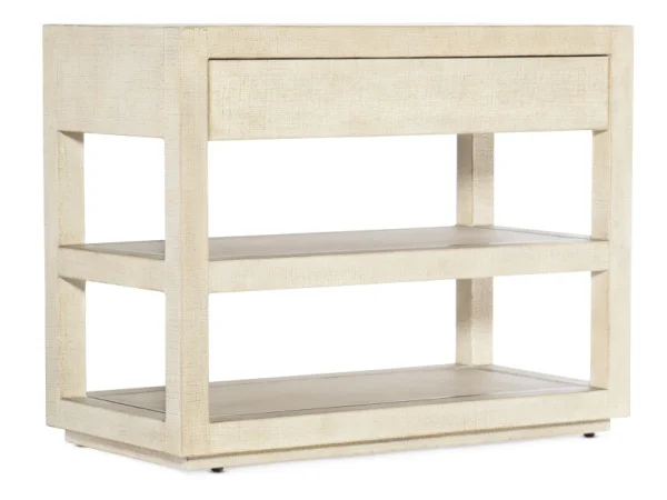 Cascade One-Drawer Nightstand Nightstands Cream