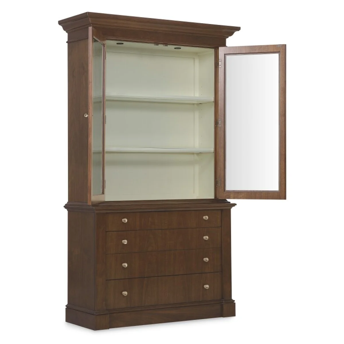 Archives Display Cabinet Dining Storage Brown 7