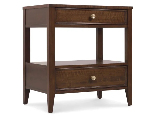 Archives Two-Drawer Nightstand Nightstands Brown