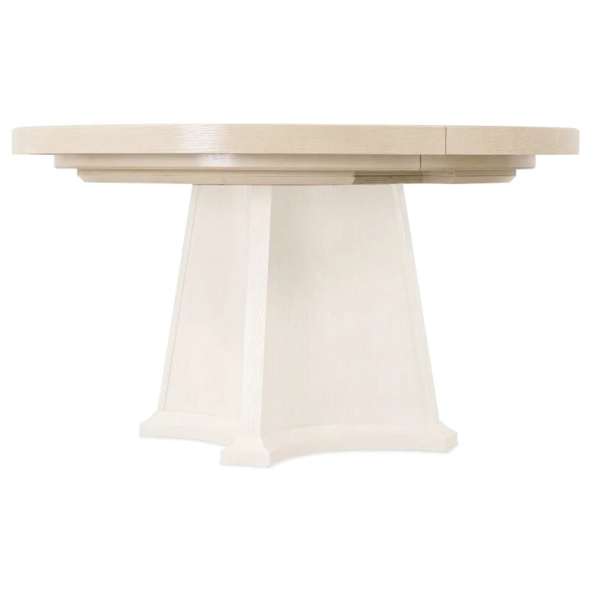 Casual Dining Westwood Round Dining Table Wood Top with One 20-inch Leaf Dining Table Tops Cream 4