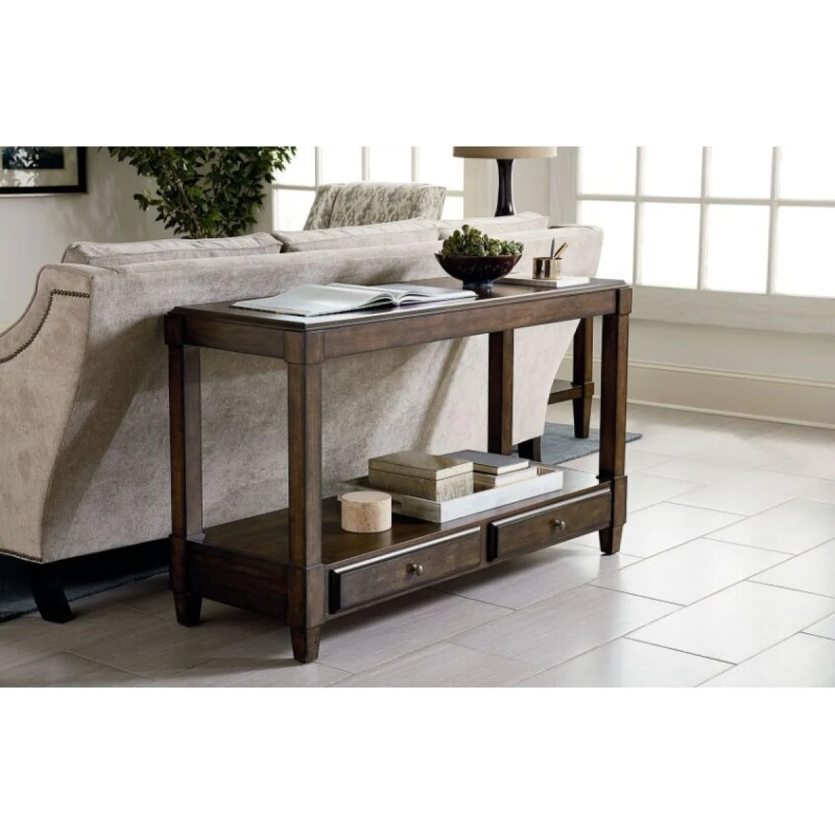 Halsey Sofa Table Sofa Tables Brown 6