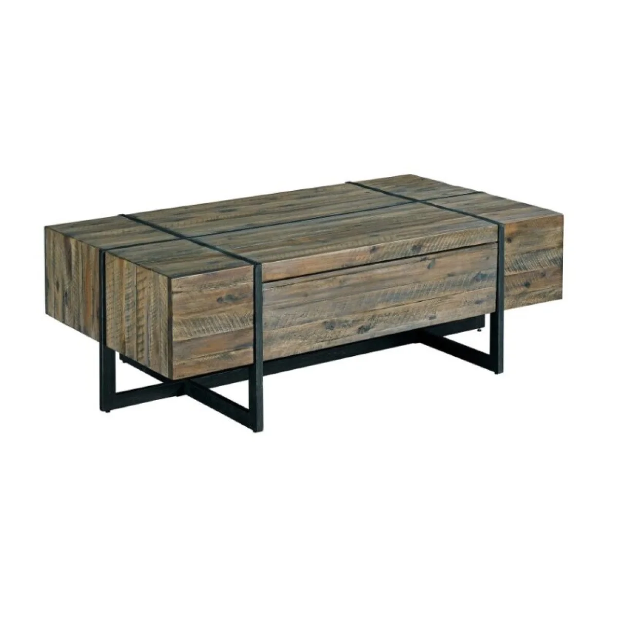Modern Timber Rectangular Coffee Table Cocktail & Coffee Tables Cocktail & Coffee Tables 4