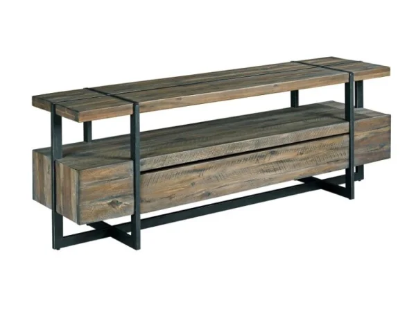 Modern Timber Entertainment Console Entertainment Stands Brown 4