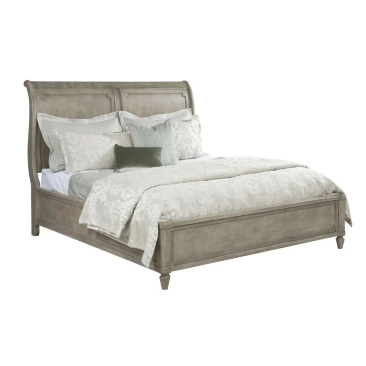 Savona Anna Sleigh Queen Bed Complete Beds American Drew 6