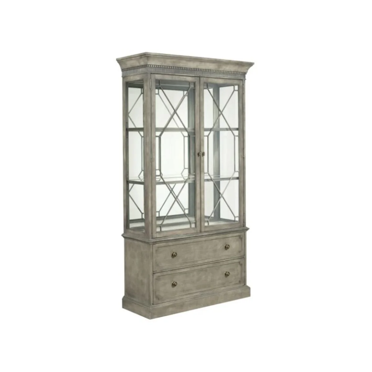 Savona Larsson Display Cabinet Complete Dining Storage American Drew 4