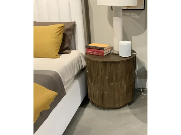 Round End Table End tables Brown