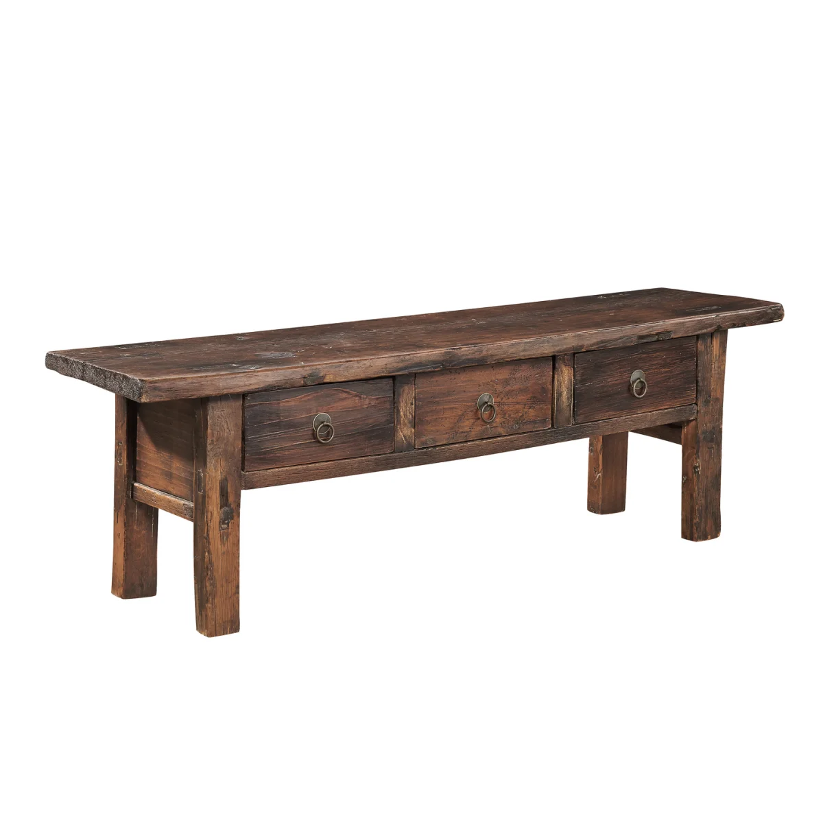 Antique Coffee Bench Chairs & Benches Brown 4