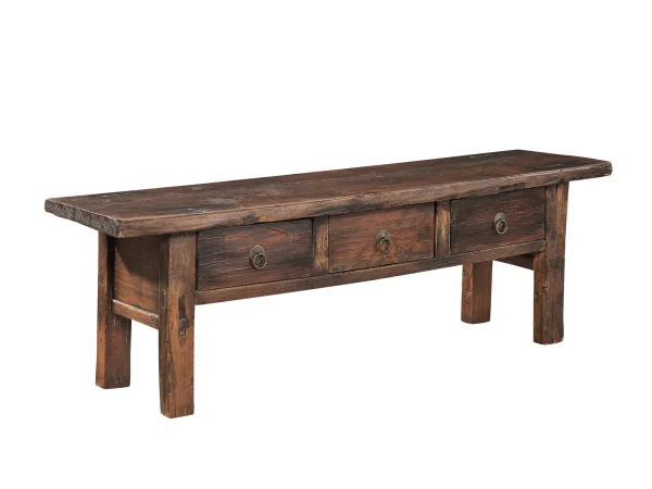 Antique Coffee Bench Chairs & Benches Brown