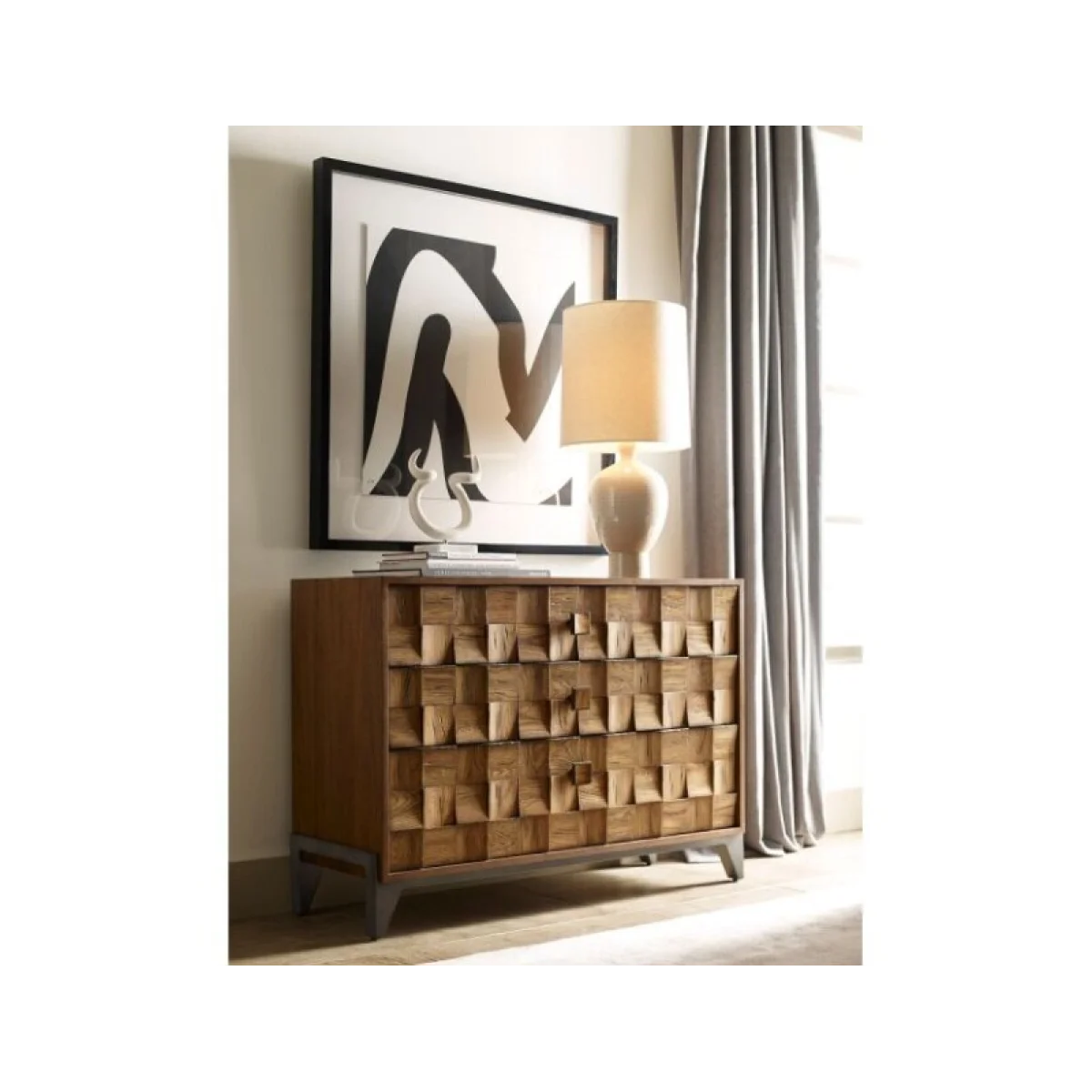 Ad Modern Synergy Pattern Console Sofa Tables American Drew 4