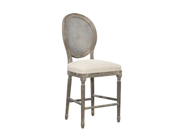 Renton Counter Stool, Rattan Back Barstools Barstools