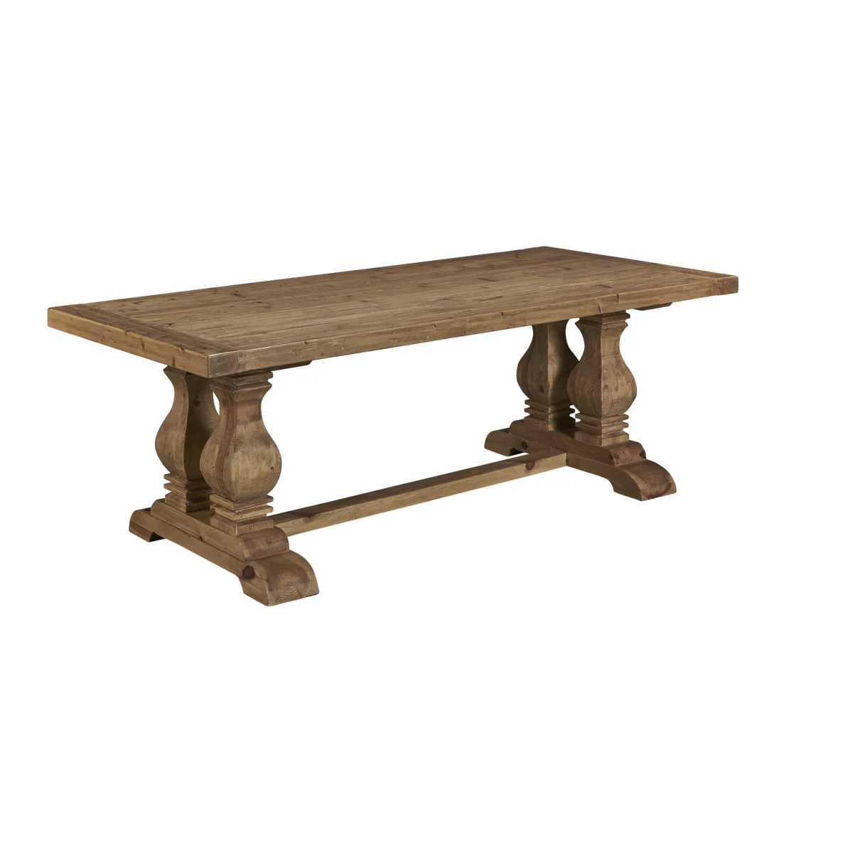 Manor House Trestle Table – 10′ Dining Tables Brown 4