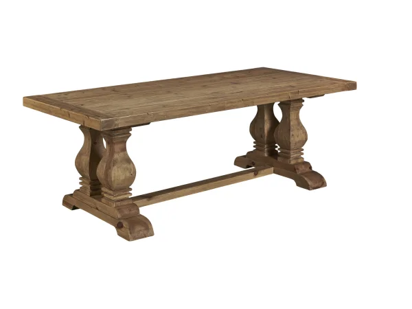 Manor House Trestle Table – 10′ Dining Tables Brown