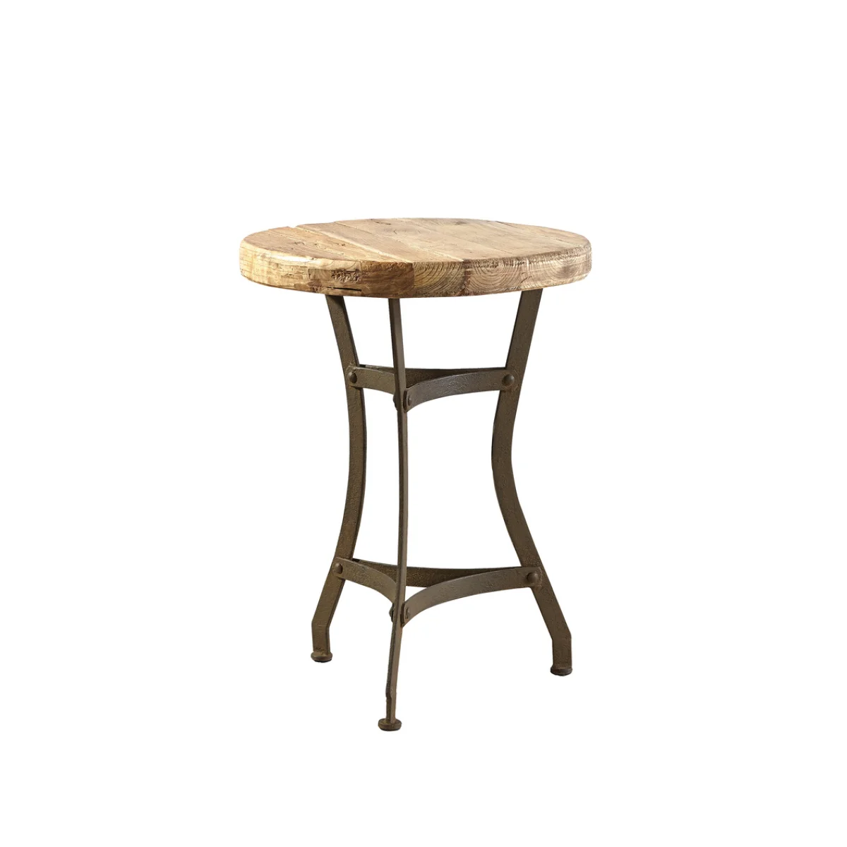 Reclaimed Tripod Table End tables Brown 4