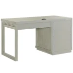 Single Pedestal Desk Desks Cream 24