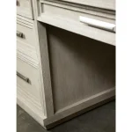 Single Pedestal Desk Desks Cream 34