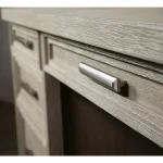 Single Pedestal Desk Desks Cream 35