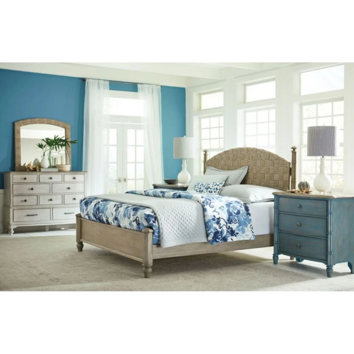 Litchfield Weave Mirror Bedroom Mirrors American Drew 4