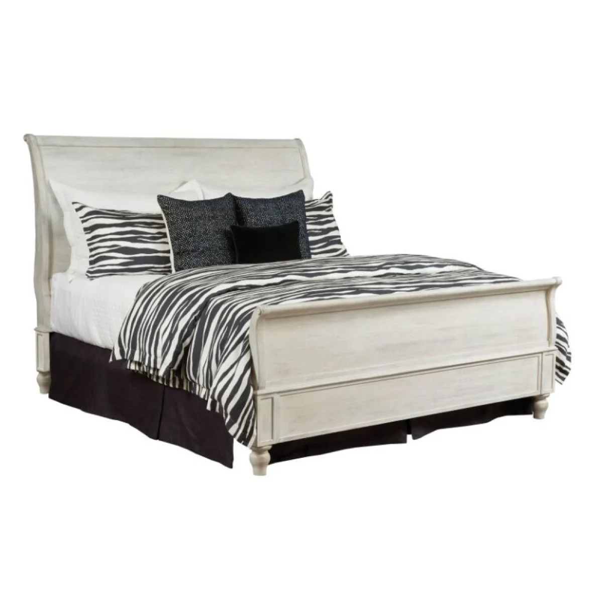 Litchfield Hanover Sleigh King Bed Complete Beds American Drew 7
