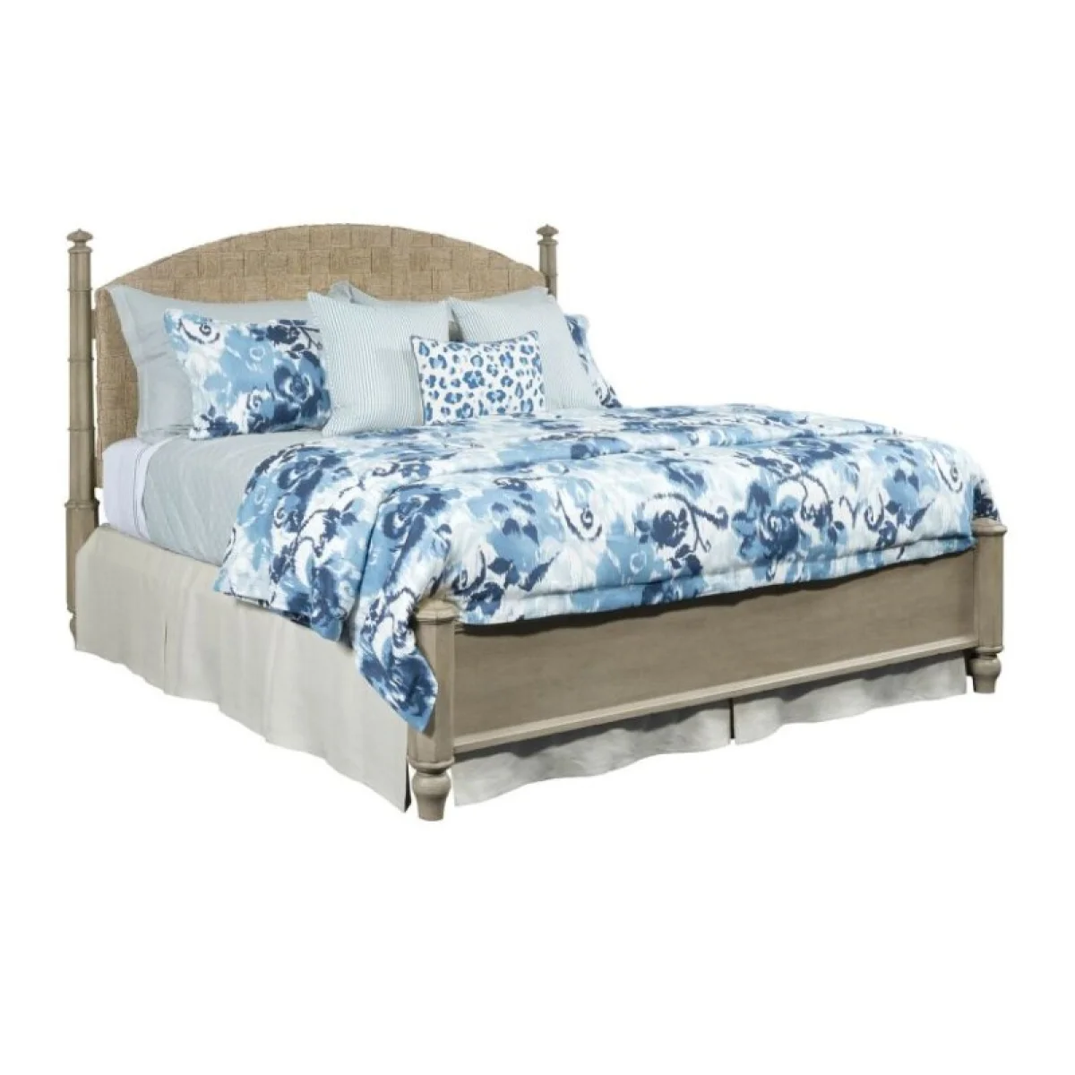 Litchfield Currituck Low Post Cal King Bed Complete Beds American Drew 7