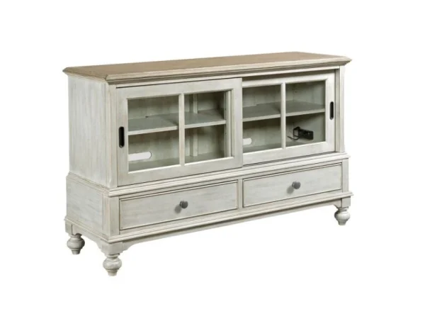 Litchfield Ludlow Entertainment Console Entertainment Stands Cream