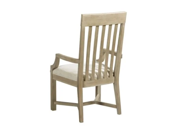 Litchfield James Arm Chair Driftwood Chairs & Benches American Drew