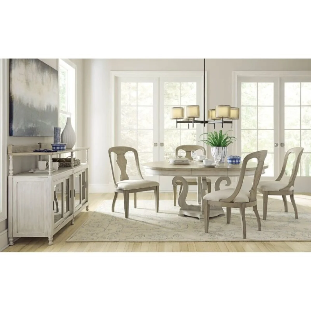 Litchfield Sussex Round Dining Table Complete Dining Tables American Drew 4
